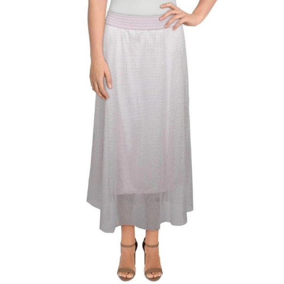 NWT ALFANI Lilac MIDI MESH MIDI SKIRT   - XL - Picture 2 of 6